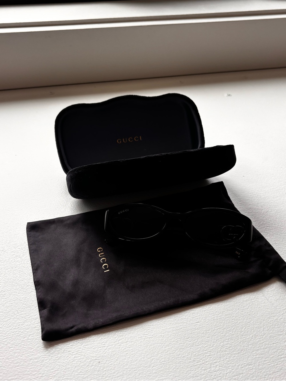 Gucci Oval Sunglasses GG1660S (as seen on Hailey Bieber) - Picture 7 of 7